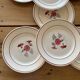 7 antique dinner plates