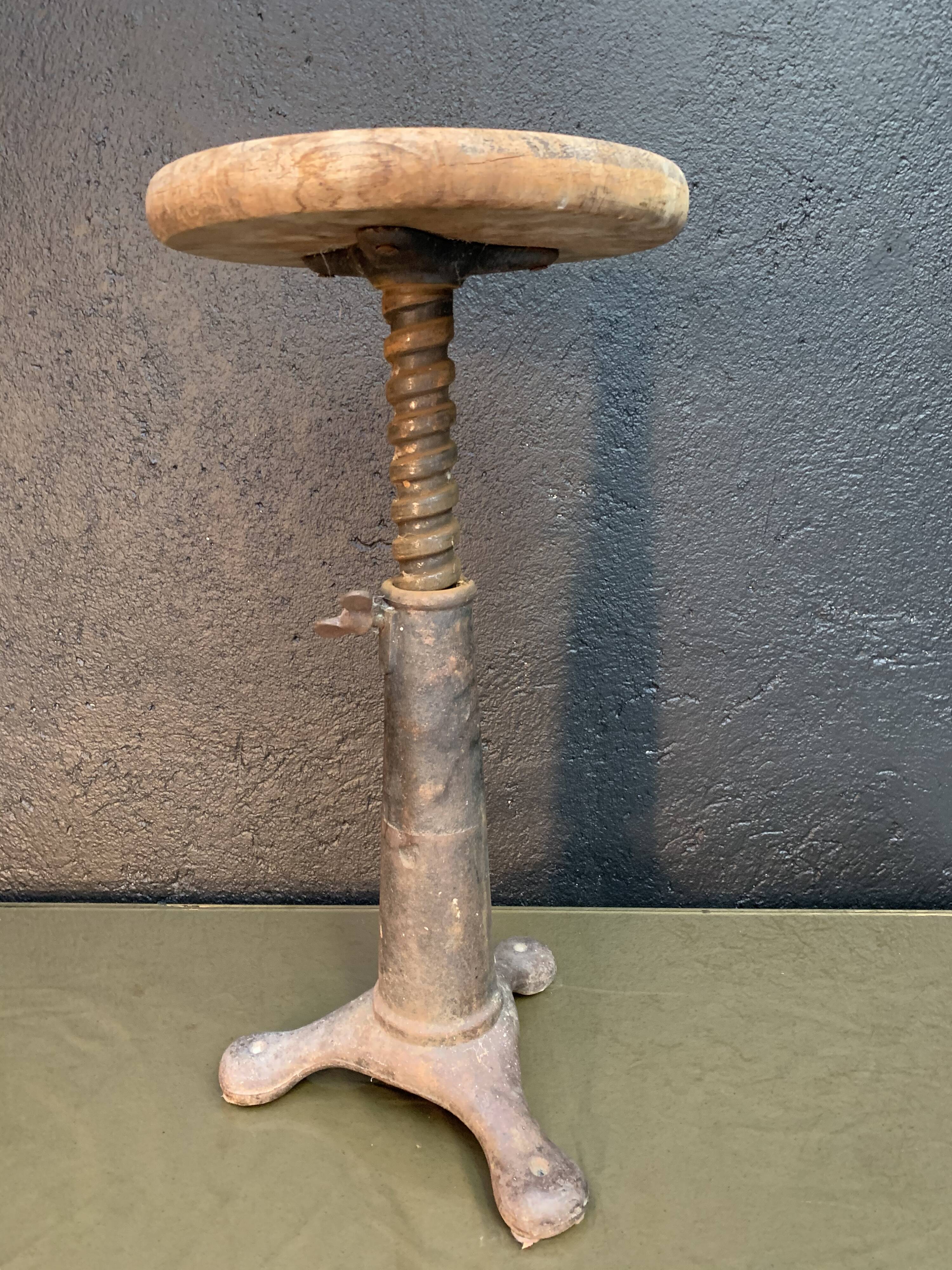 Industrial singer stool