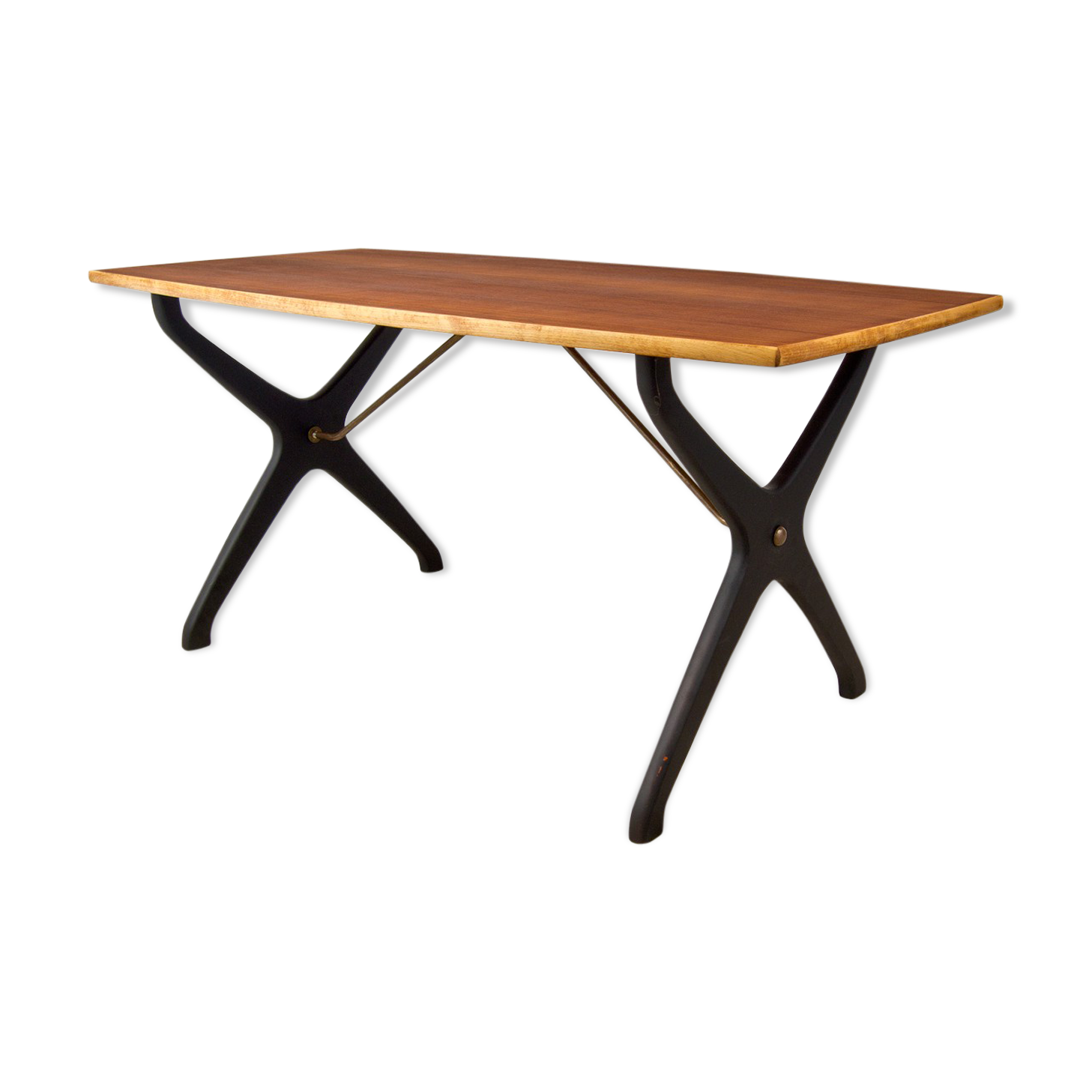 Mid-Century Teak Coffee Table by Karl-Erik Ekselius for JOC Vetlanda, 1960s