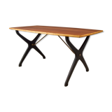Table basse en teck du milieu du siècle par Karl-Erik Ekselius pour JOC Vetlanda, années 1960