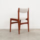 Ensemble de quatre chaises en teck, design danois, années 1970, production: Danemark