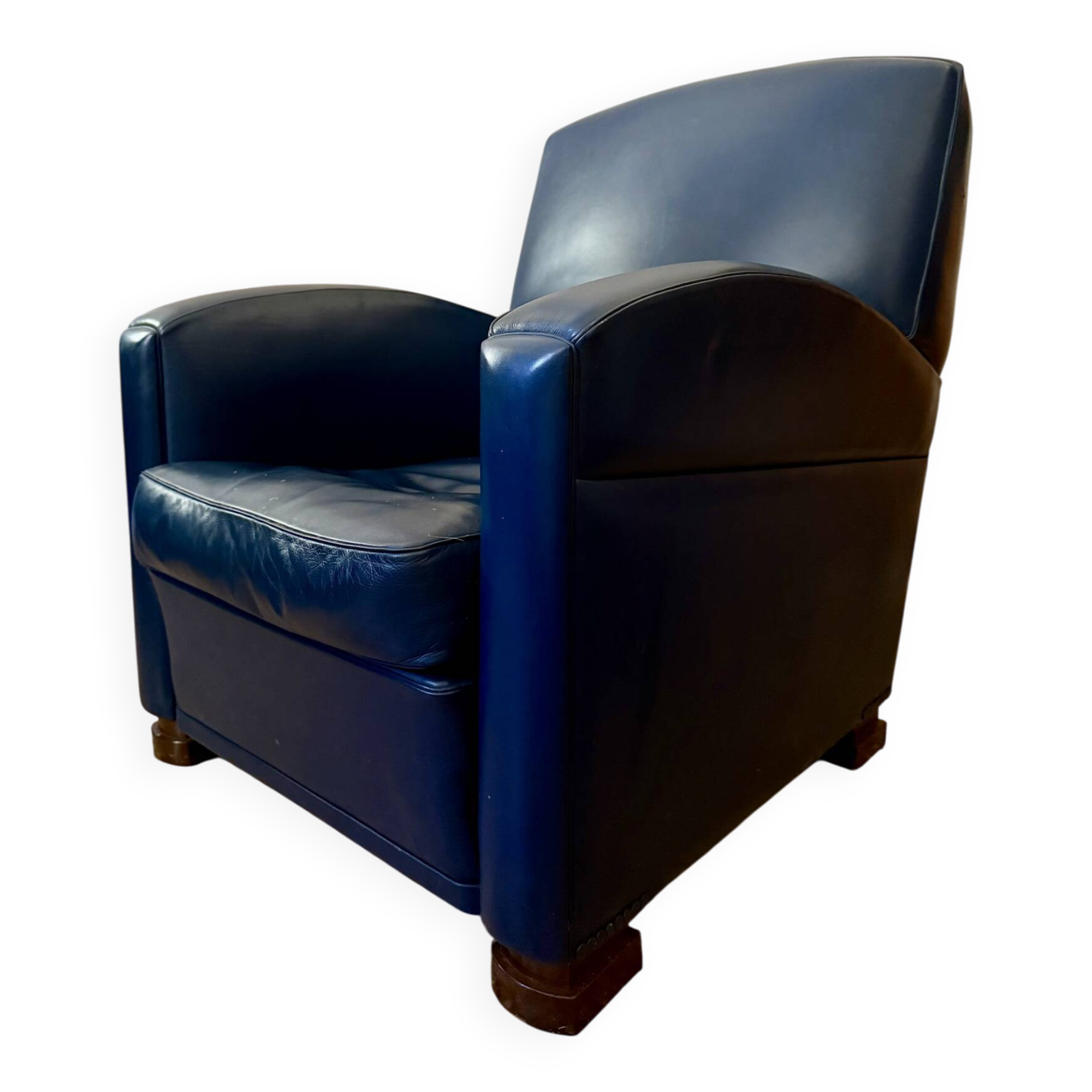 Tabarin Armchair in Leather by Poltrona Frau