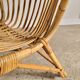 Fauteuil en rotin vintage