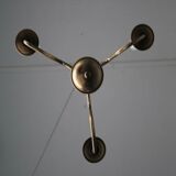 Lustre hollandais en bronze 3 branches