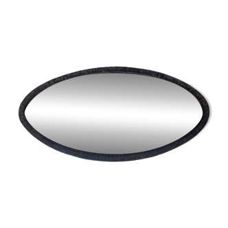 Miroir metal forme libre ancien