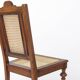 Antique Beechwood Chair with Cane Seat & Back, 1930s–1950s | Turned Wood
