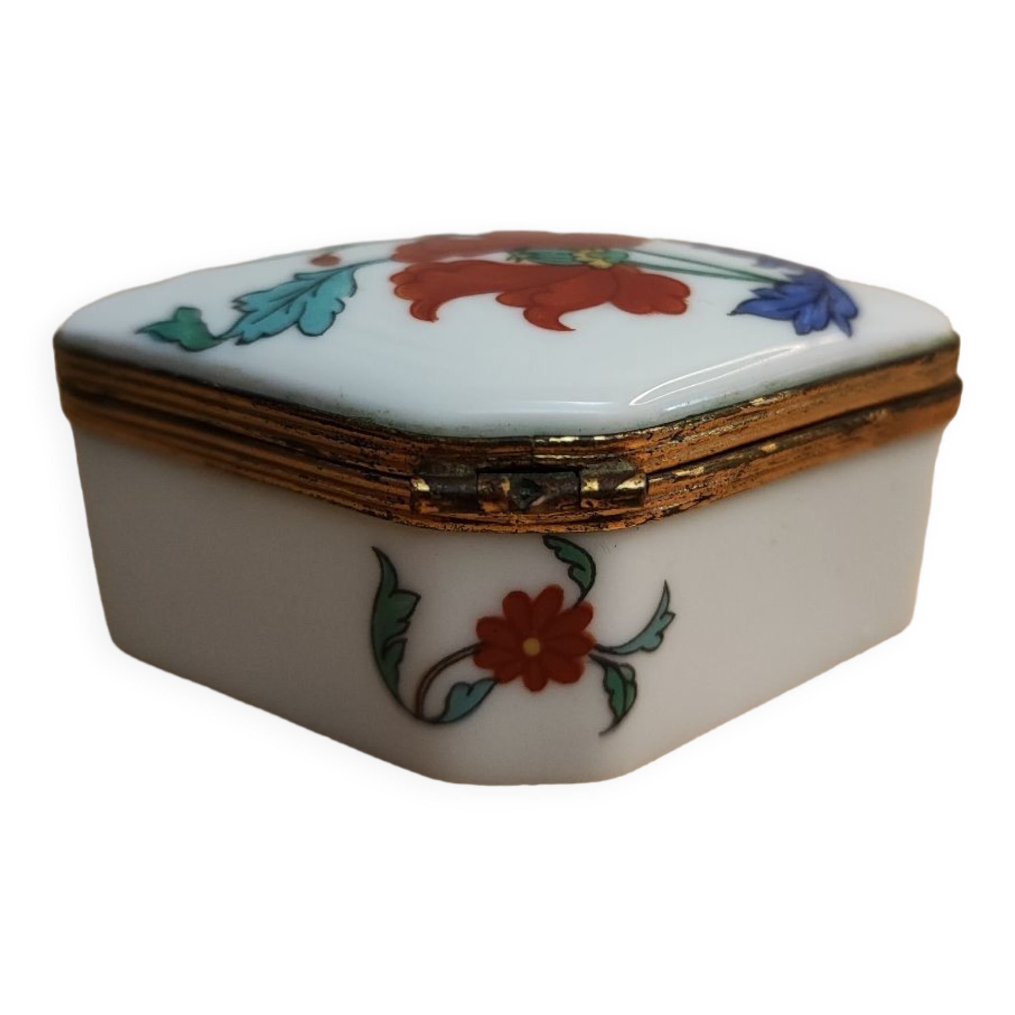 Paris porcelain pill box