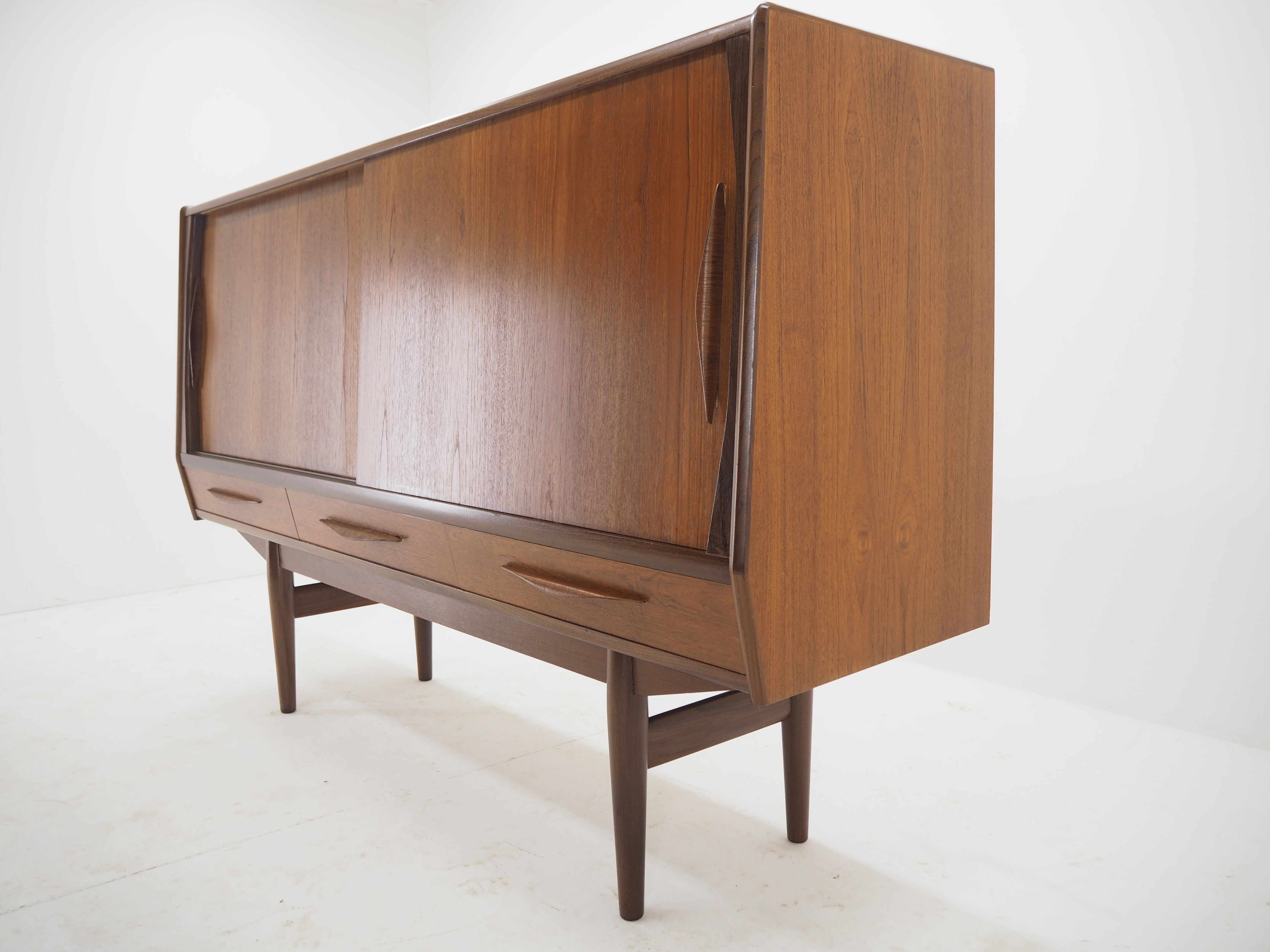 1960s Danish Teak Highboard