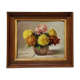 Peinture bouquet de fleurs encadrée
