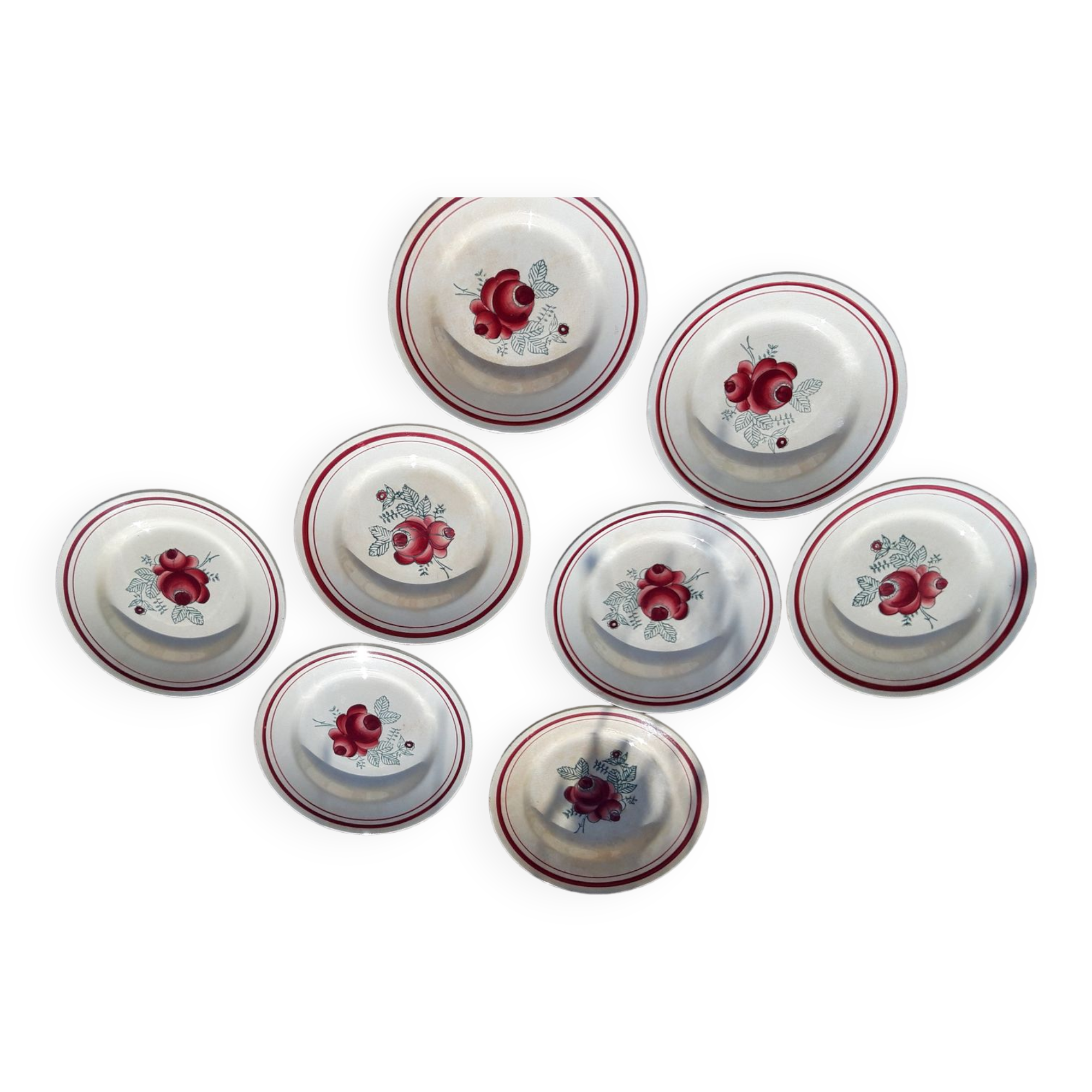 Set of Gien tableware