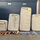 Ligne Roset Kashima set: 1x 1zit, 2x 2zit en 1x 3zit Beige Corduroy 10/10!!