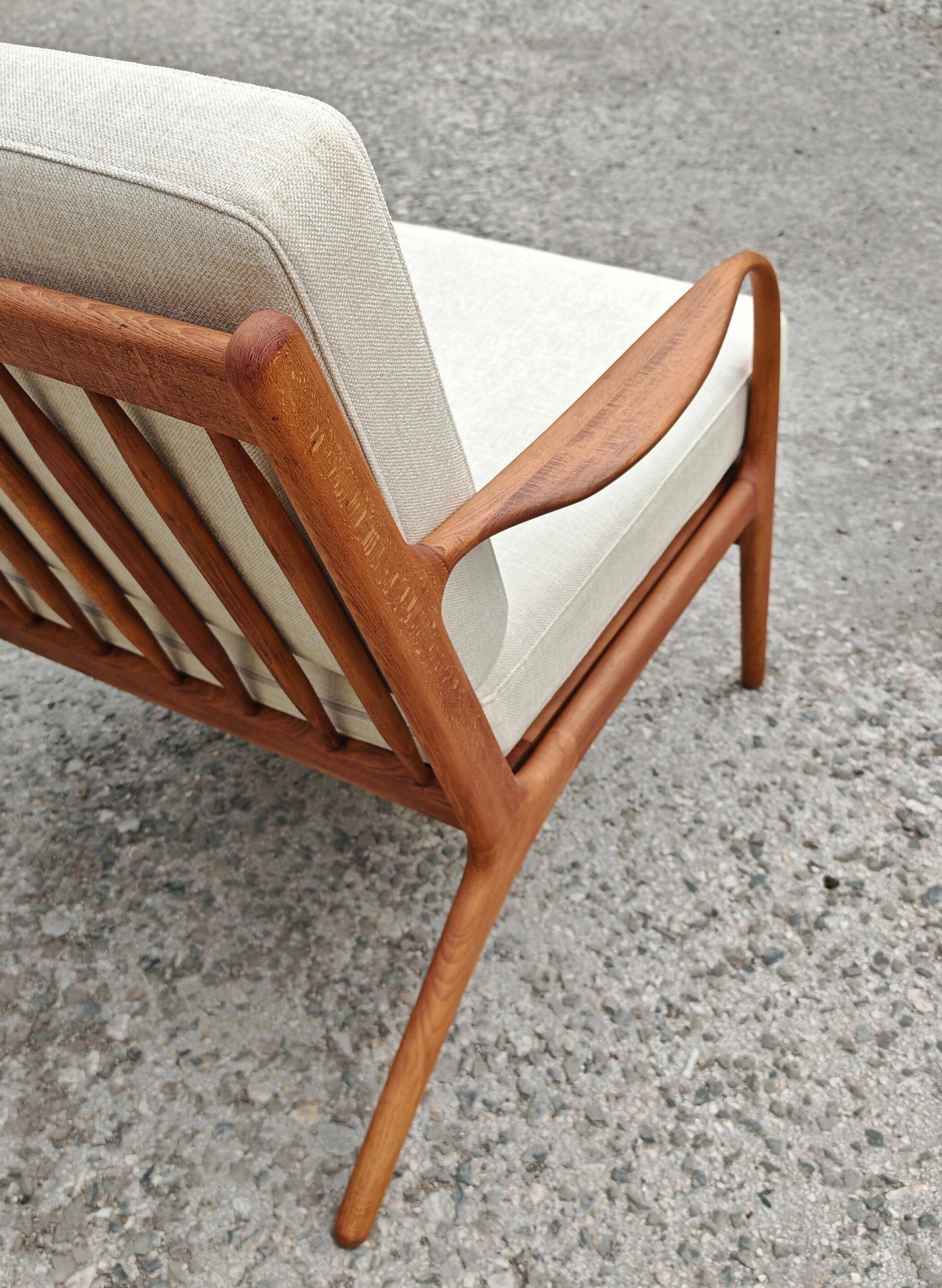 Pair of Mid Century Modern armchairs Adrian Pearsall model 2315-C 1960s