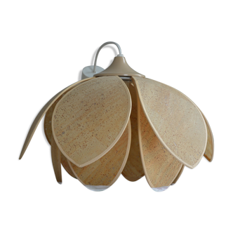 Suspension lotus flower in cork Robert Schuytener