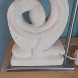 Albert tormos fertility carved stone lamp 70cm