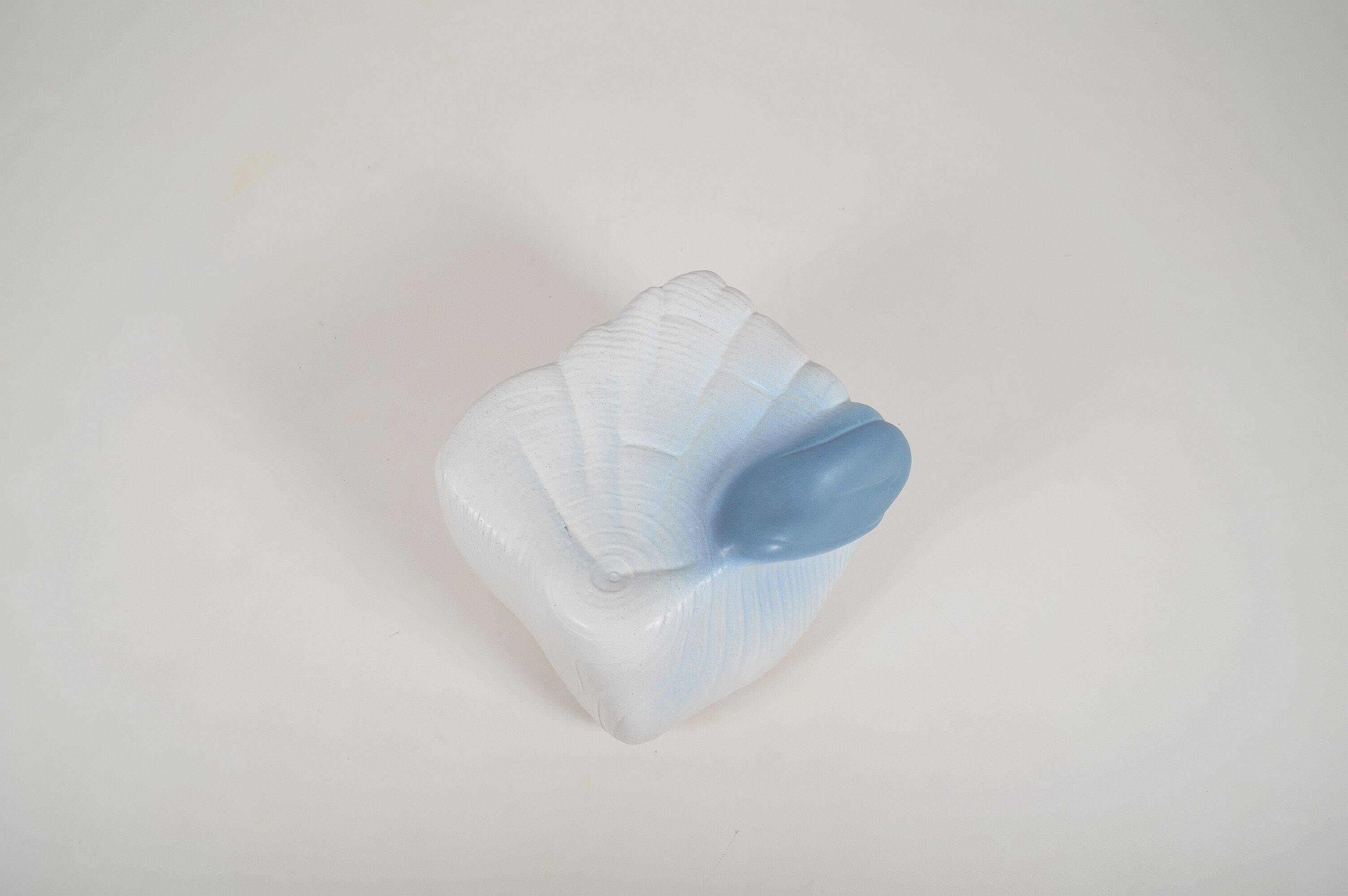 Organic ceramic artwork with sea motifs