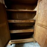Parisian oak cabinet with pegs