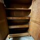Parisian oak cabinet with pegs
