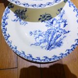 4 Gien Chardons soup plates (9)