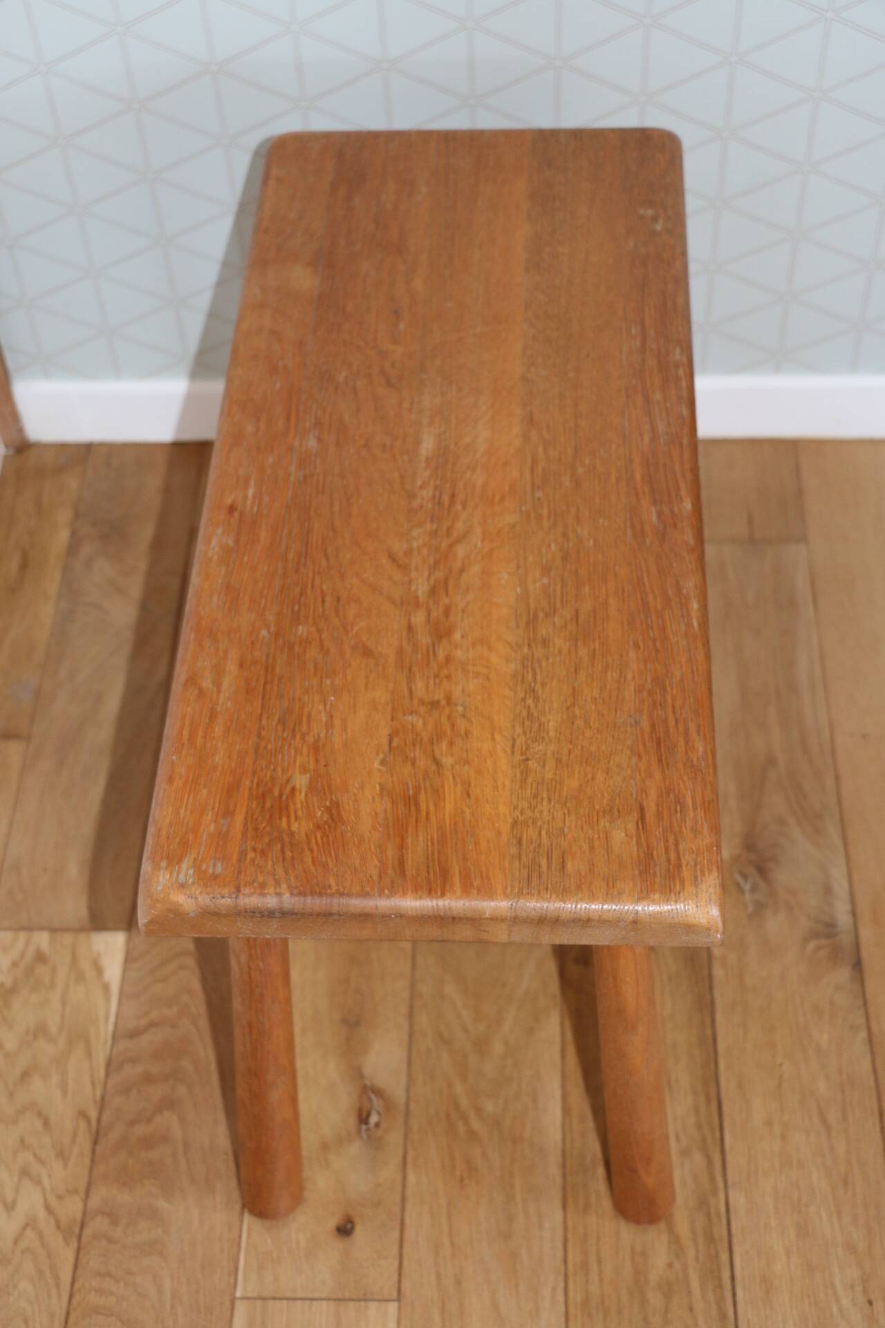 3 light beech nesting tables Meubelfabriek Oisterwijk