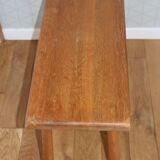 3 light beech nesting tables Meubelfabriek Oisterwijk