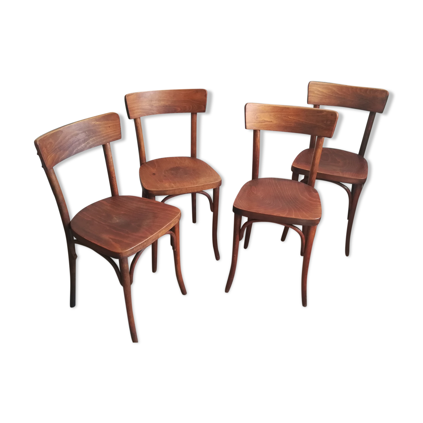 4 Thonet bistro chairs