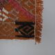 Vintage Turkish kilim, handwoven, 137x316 cm.