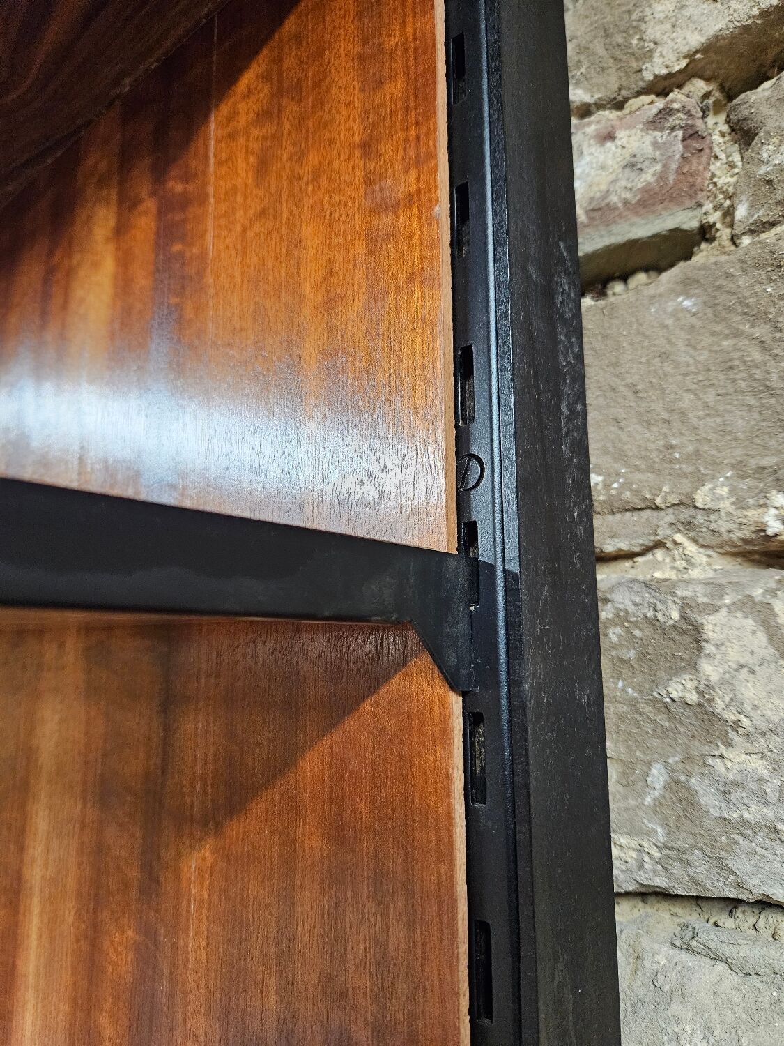 Bookcase cabinet modular shelves vintage 1970