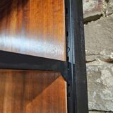 Bookcase cabinet modular shelves vintage 1970