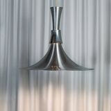 Aluminum pendant light by Ben Nordsted for Lyskaer Belysning, Denmark, 197