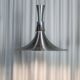 Aluminum pendant light by Ben Nordsted for Lyskaer Belysning, Denmark, 197