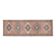 Orange Brown Turkish Vintage Oushak Wool Handmade Rug Runner 122x365