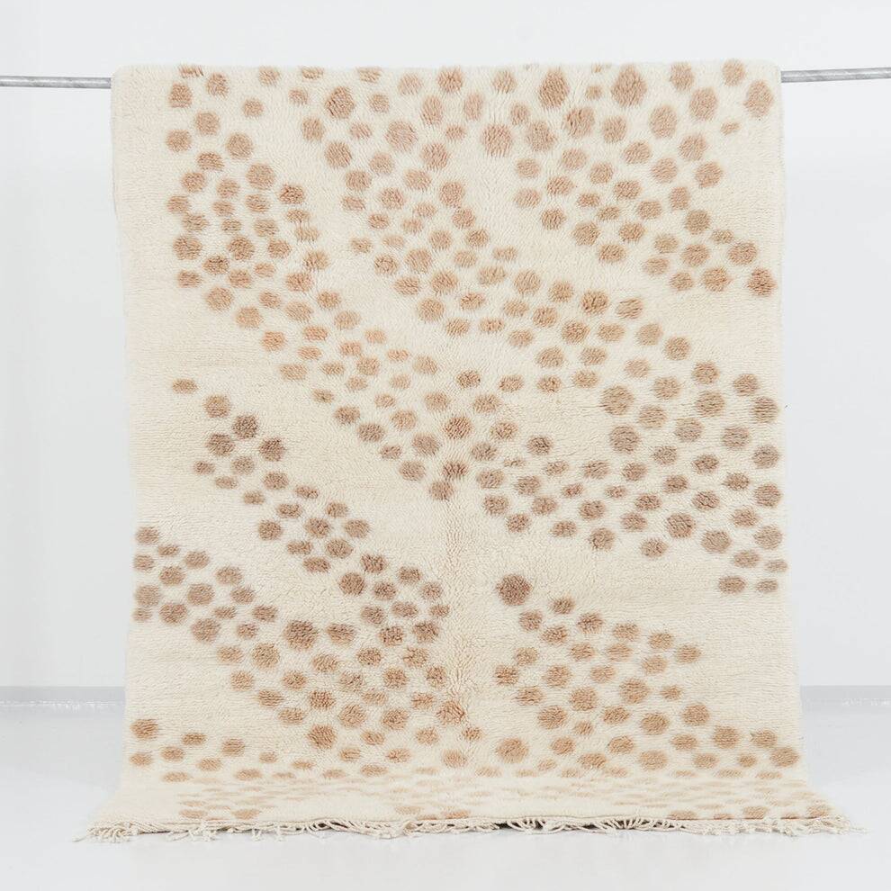 Traditional handmade Beni Ouarine rug 250cmx150cm