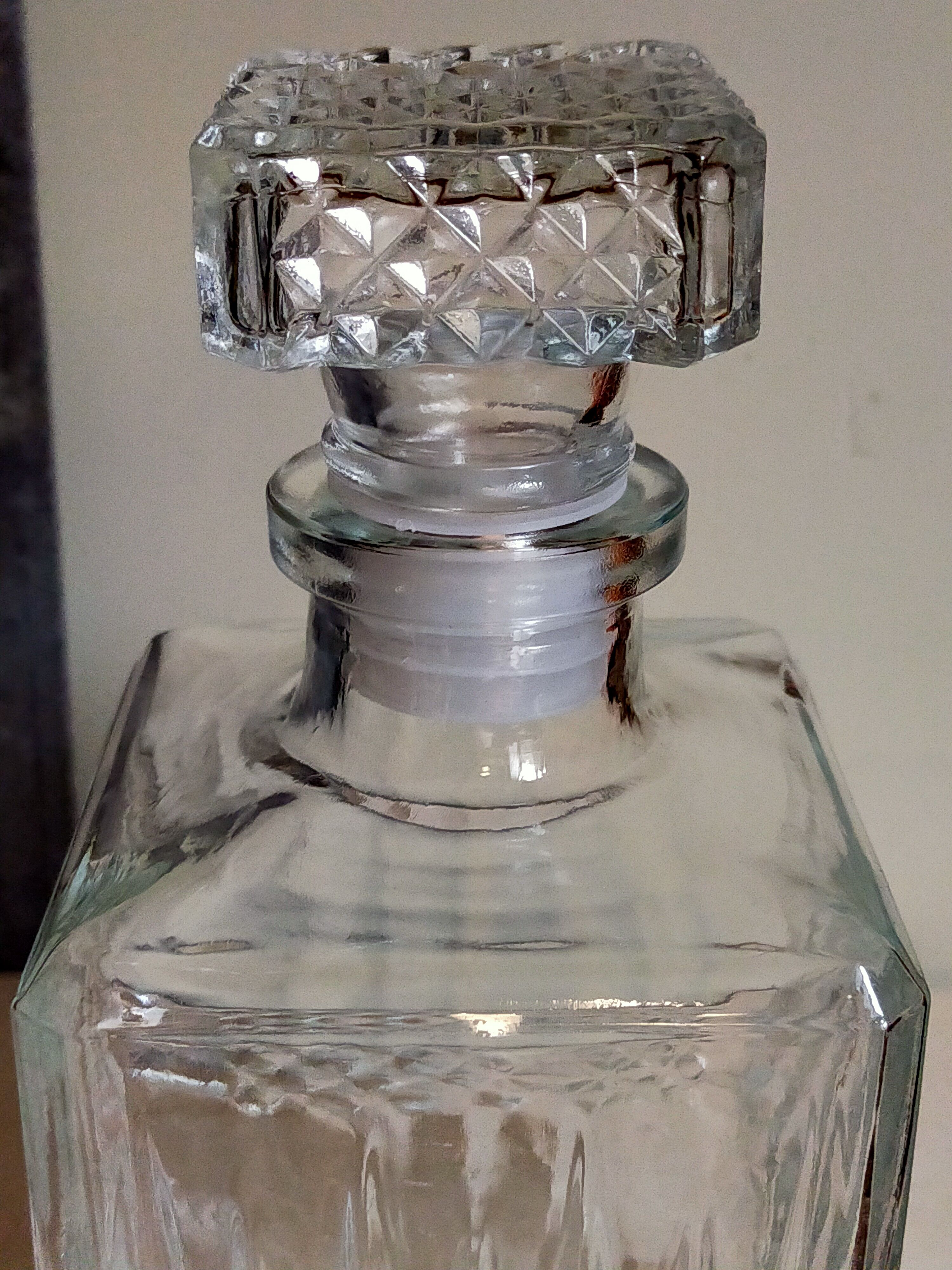 Vintage whisky carafe