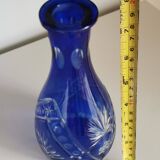 Carafe et 6 verres - verre taillé