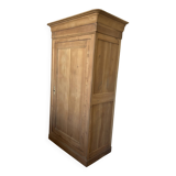 Armoire 1 porte Louis Philippe en bois aérogommé