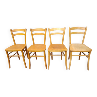 4 chaises bistrot Luterma