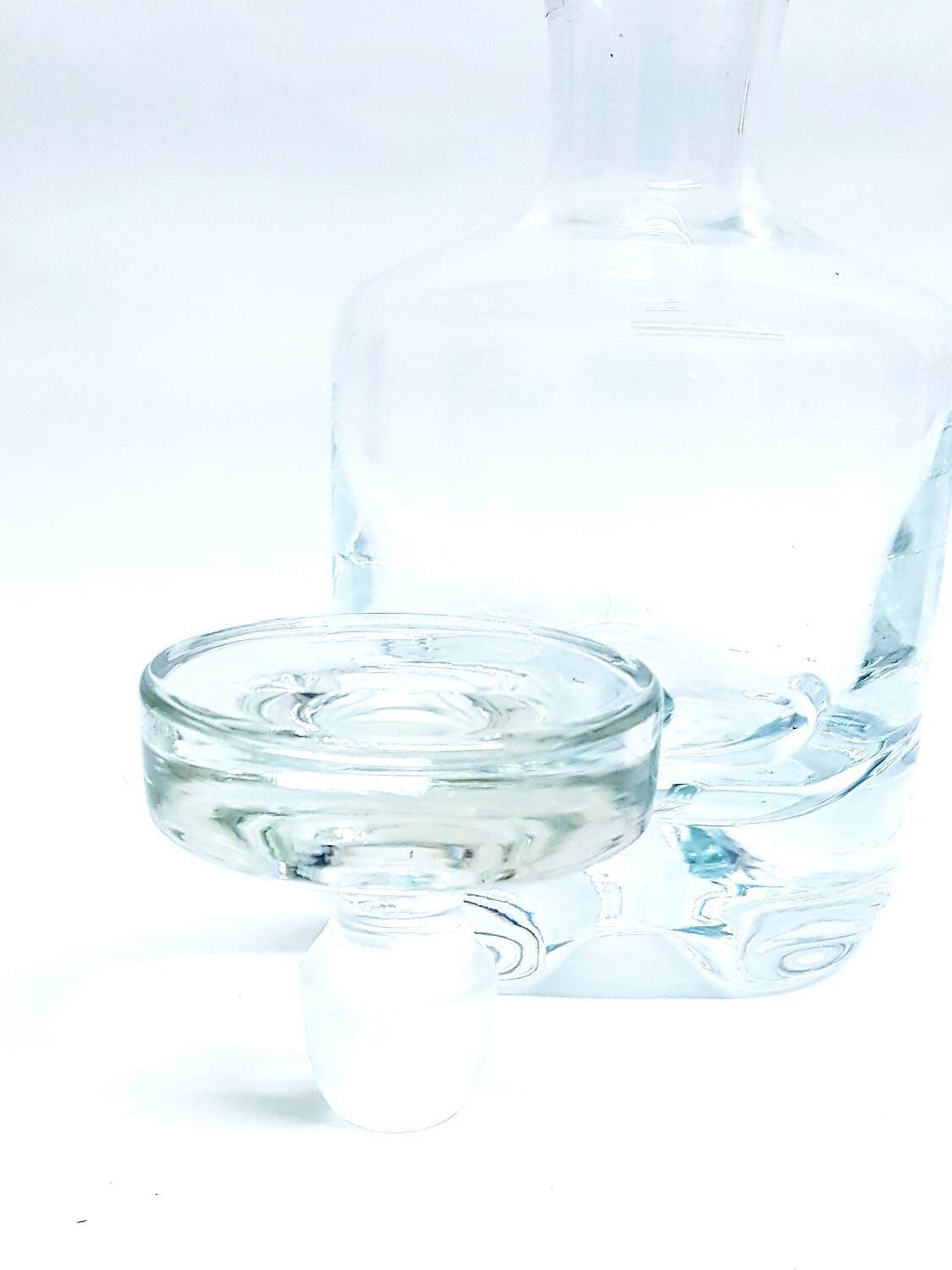 Carafe en cristal lourd de Krosno Pologne