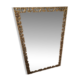Brass mirror