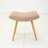 1980s Oak Stool, Czechoslovakia
