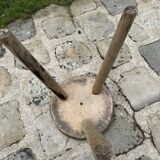 Tripod stool brutalist