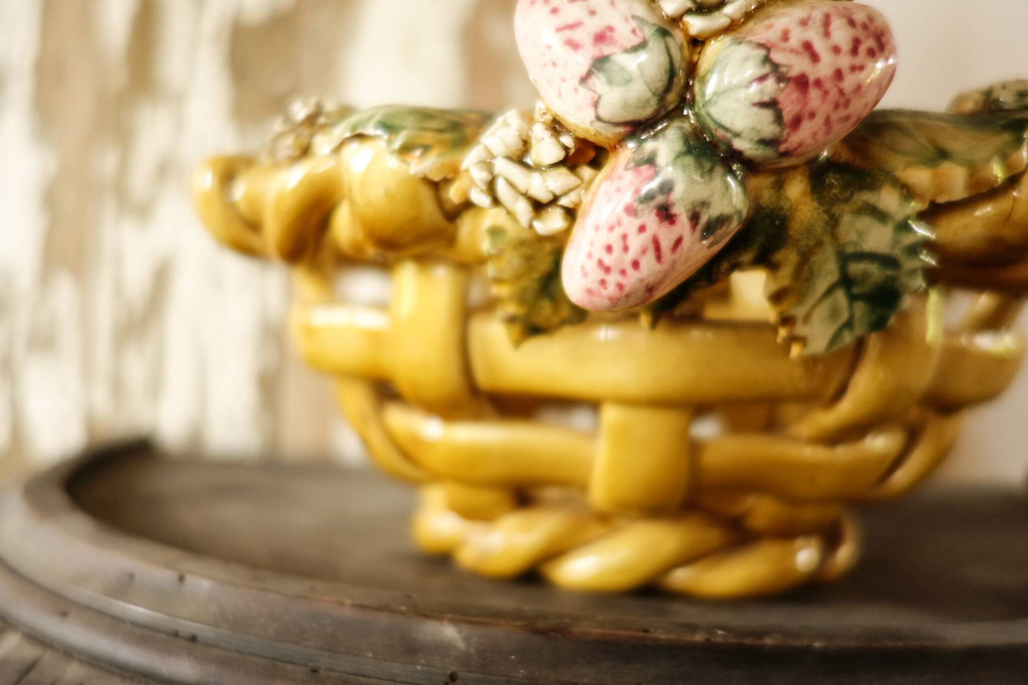 Slush fruit basket from the 1950s.