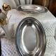 silver-plated metal service trays, Le Mondial silverware