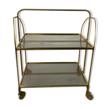 Vintage rolling golden folding service