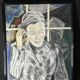 Ecole surréaliste moderne - Portrait de femme - Peinture - Art du XXème
