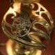 Paire de chandeliers poignée d'épée 1905 estampillés Benham & Froud VR