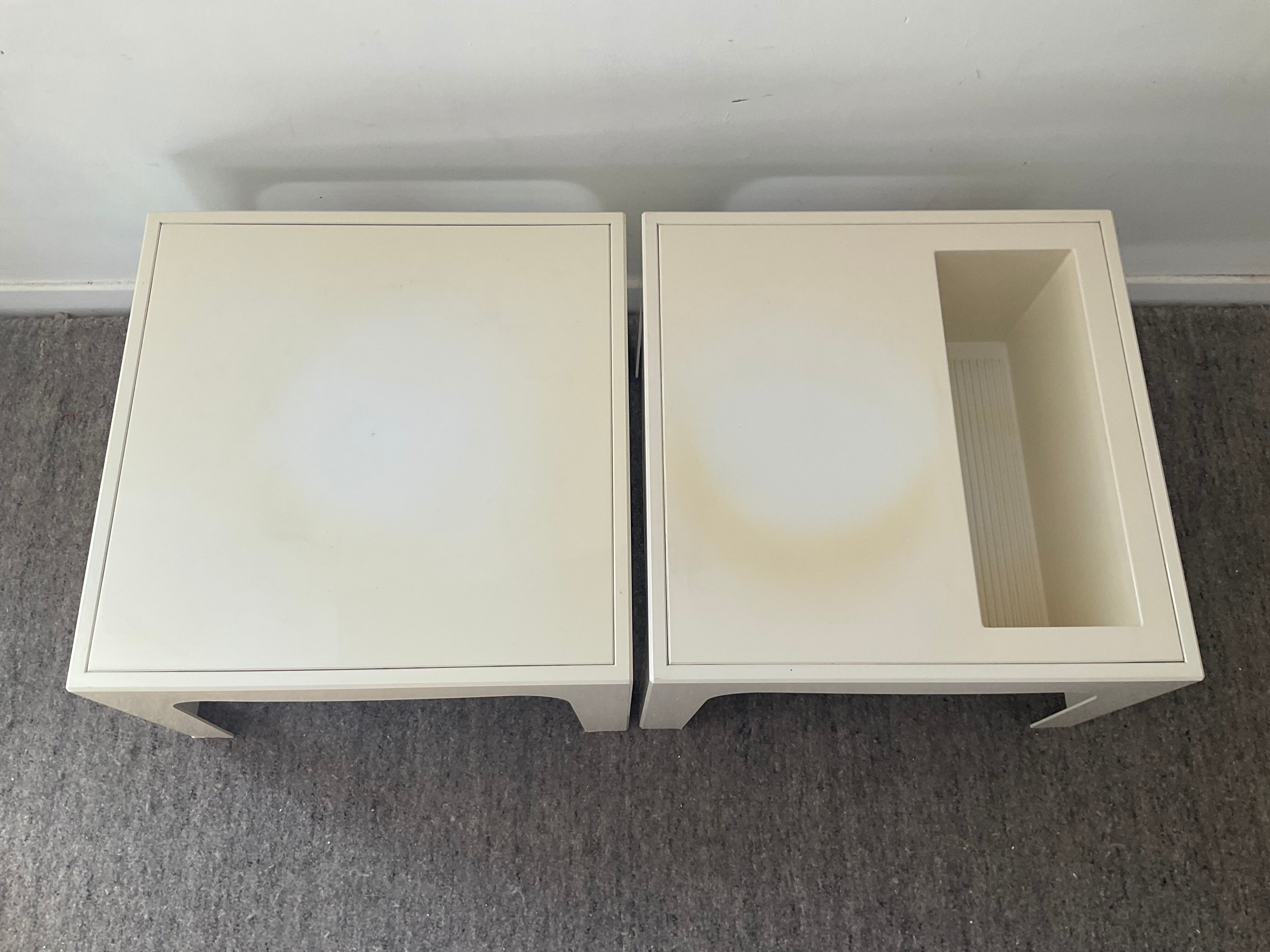 Pair of side tables from the 70s