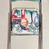 Vintage chrome folding chair