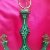 Vintage green pendant light
