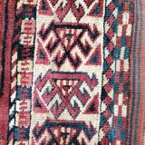 Tapis ancien turkmène kisyl ayak milieu 19eme210x170cm