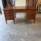 Bureau ministre double face vintage